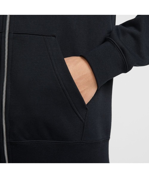NIKE(ナイキ)の「ナイキ NIKE ナイキ クラブ FT L/S フルジップ フーディ(パーカー・メンズ・グレー/ブラック・S/M/L/LL/3L)」の6枚目の写真