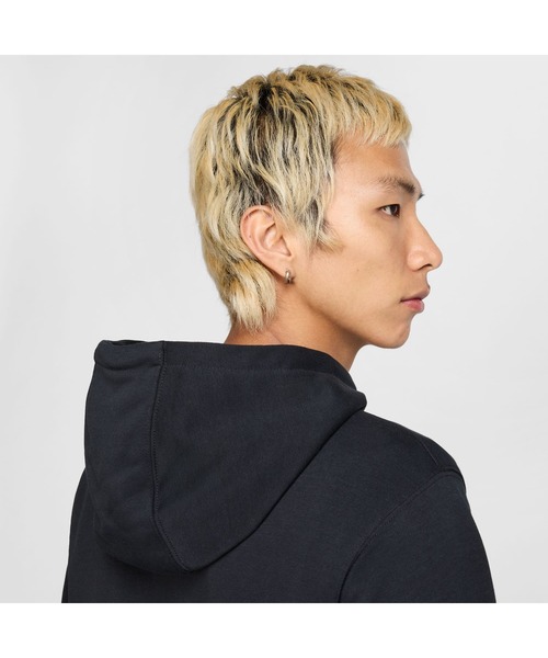 NIKE(ナイキ)の「ナイキ NIKE ナイキ クラブ FT L/S フルジップ フーディ(パーカー・メンズ・グレー/ブラック・S/M/L/LL/3L)」の7枚目の写真