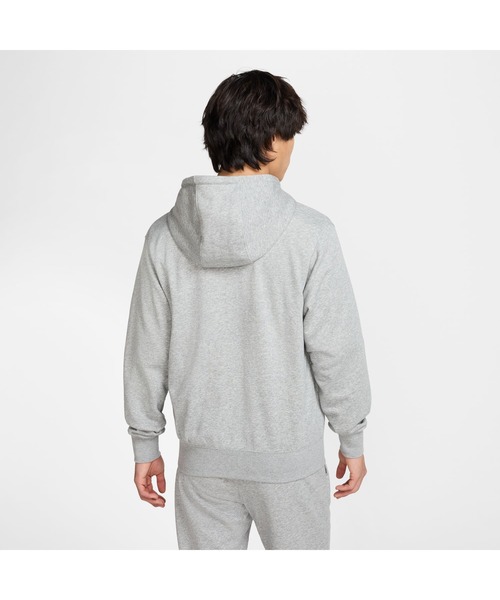NIKE(ナイキ)の「ナイキ NIKE ナイキ クラブ FT L/S フルジップ フーディ(パーカー・メンズ・グレー/ブラック・S/M/L/LL/3L)」の9枚目の写真