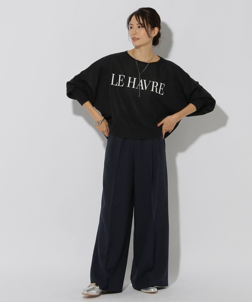 Elura(エルーラ)の「映えラクイージーワイドパンツ<低身長サイズあり>/292397(その他パンツ・レディース・ネイビー/ライトグレー/グレイッシュベージュ・MEDIUM/LARGE/FREE(S))」の21枚目の写真