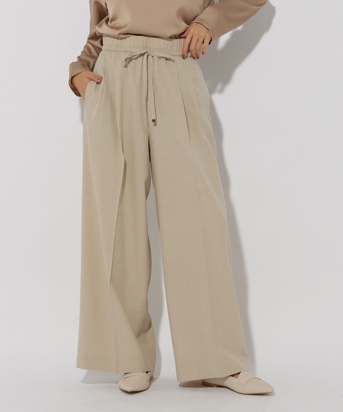Elura(エルーラ)の「映えラクイージーワイドパンツ<低身長サイズあり>/292397(その他パンツ・レディース・ネイビー/ライトグレー/グレイッシュベージュ・MEDIUM/LARGE/FREE(S))」の17枚目の写真
