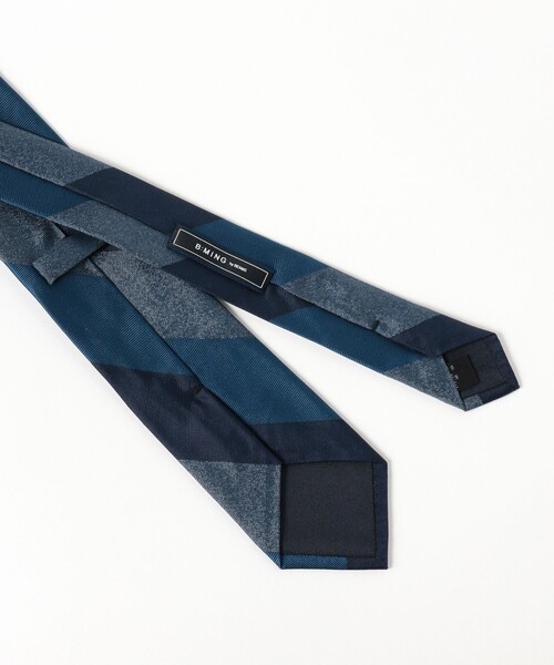 B:MING by BEAMS(ビーミングバイビームス)の「シルク ストライプ ネクタイ① 25SS(ネクタイ・メンズ・パープル/ライトブルー/ブラウン/ブルー/ミント・ONE SIZE)」の15枚目の写真