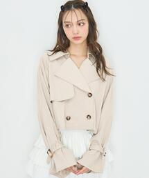 INGNI | 【WEB限定】ショート丈トレンチコート(トレンチコート)