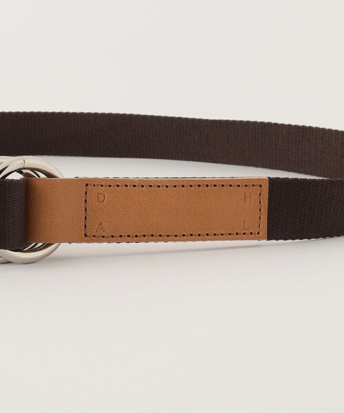 BEAUTY&YOUTH UNITED ARROWS(ビューティーアンドユースユナイテッドアローズ)の「【別注】<Dhal> リング ベルト 25mm(ベルト・メンズ・ブラック/ダークブラウン・FREE)」の5枚目の写真
