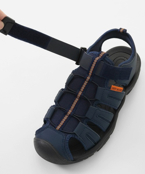 KRIFF MAYER(クリフメイヤー)の「スポーツサンダル(グルカタイプ)(サンダル・メンズ・ネイビー/ブラック・MEDIUM/SMALL/X-LARGE/LARGE)」の11枚目の写真
