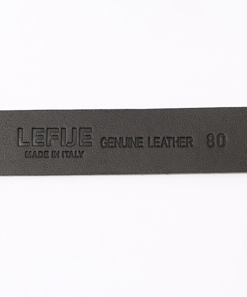 LEFIJE（レフィエ）の「LEFIJE DOUBLE BAND ベルト（ベルト・レディース・ブラック・FREE）」の5枚目の写真