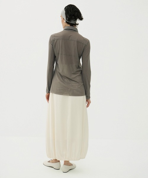 Y*u様 CLANE / LAYERED SHEER SHIRTS / 定価26 セール】LAYERED SHEER SHIRTS（シャツ/ブラウス）｜CLANE