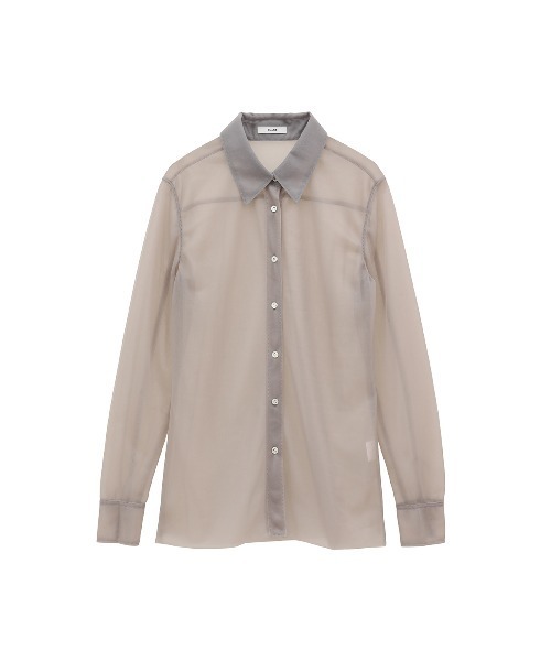セール】LAYERED SHEER SHIRTS（シャツ/ブラウス）｜CLANE