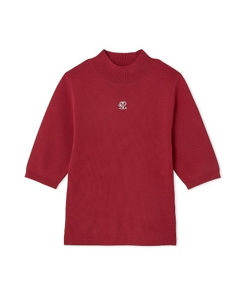 SNIDEL（スナイデル）の「【WEB限定】ワンポイントニットトップス