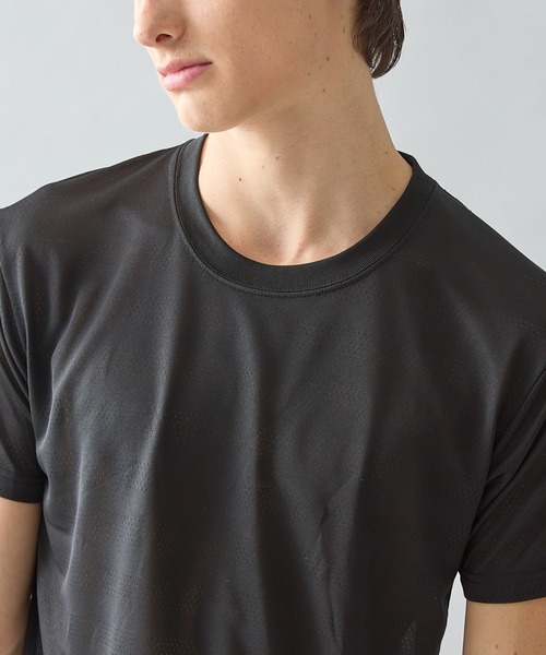 adidas メッシュシャツ M 黒 セール】adidas/アディダス クルーネックTシャツ 吸汗速乾 メッシュ（T