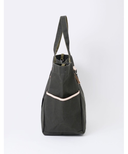master-piece（マスターピース）の「master-piece / RB TOTE2 トートバッグL / No.224050（トートバッグ・メンズ・アイボリー/ブラック/カーキ/グレー/ブルー・FREE）」の19枚目の写真