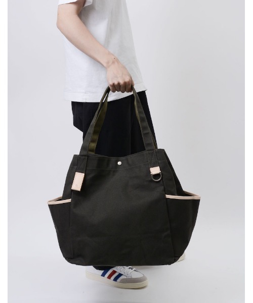 master-piece（マスターピース）の「master-piece / RB TOTE2 トートバッグL / No.224050（トートバッグ・メンズ・アイボリー/ブラック/カーキ/グレー/ブルー・FREE）」の22枚目の写真