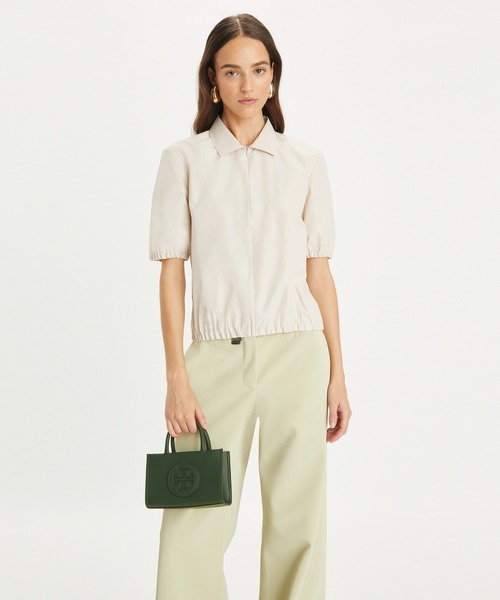 TORY BURCH(トリーバーチ)の「エラ バイオ ミニトート(ショルダーバッグ・レディース・オリーブ/サンドベージュ・ONE SIZE)」の4枚目の写真