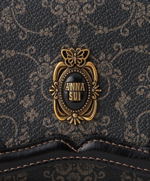 ANNA SUI(アナスイ)の「リーブル 内Lファスナー二つ折り財布(財布・レディース・ベージュ/パープル/ブルー/ブラック・FREE)」の8枚目の写真