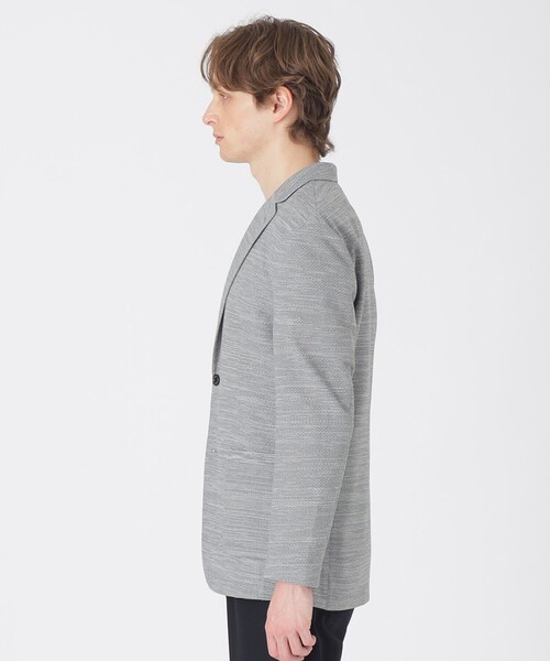 BLACK LABEL CRESTBRIDGE(ブラックレーベル・クレストブリッジ)の「コンフォータブルメランジニットジャケット(その他アウター・メンズ・ネイビー/グレー系その他・S/M/L/XL)」の5枚目の写真