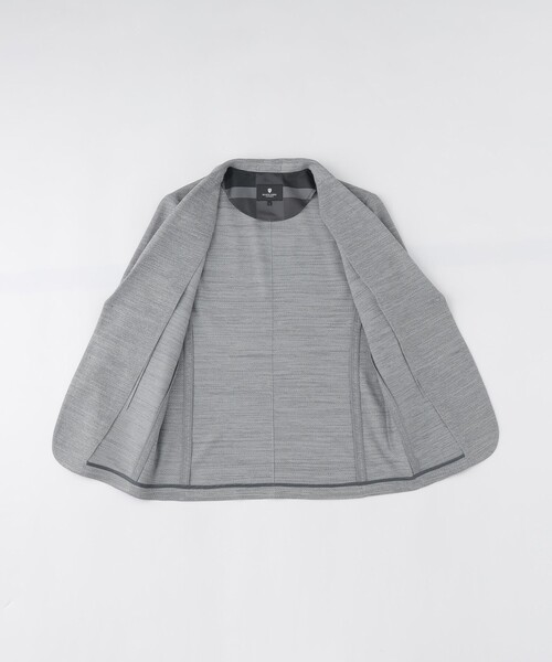 BLACK LABEL CRESTBRIDGE(ブラックレーベル・クレストブリッジ)の「コンフォータブルメランジニットジャケット(その他アウター・メンズ・ネイビー/グレー系その他・S/M/L/XL)」の8枚目の写真