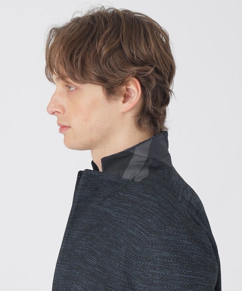 BLACK LABEL CRESTBRIDGE(ブラックレーベル・クレストブリッジ)の「コンフォータブルメランジニットジャケット(その他アウター・メンズ・ネイビー/グレー系その他・S/M/L/XL)」の14枚目の写真