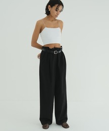 CLANE（クラネ）の「THIN CORD BARE TOP（キャミソール）」 - WEAR