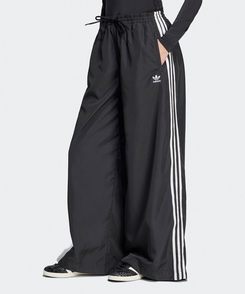 韓国 [adidas] オーバーサイズ ライン トラック パンツ(2color) adidas/アディダス OVERSIZED TP オーバーサイズ トラックパンツ