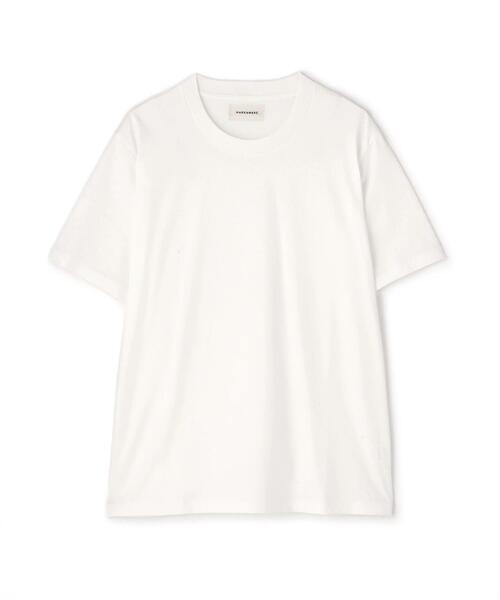 marka(マーカ)の「MARKAWARE(マーカウェア)GIZA 80/3 KNIT REGULAR FIT Tee / GIZA80/3天竺 / レギュラーフィットTee(Tシャツ/カットソー・メンズ・ブラック/ホワイト・3/2)」の7枚目の写真