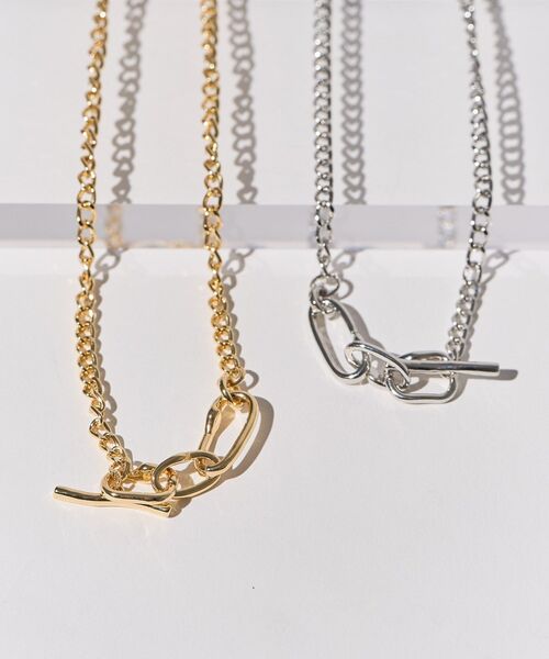 AMERICAN HOLIC（アメリカンホリック）の「チェーンマンテルネックレス（ネックレス・レディース・シルバー/ゴールド・FREE）」の5枚目の写真
