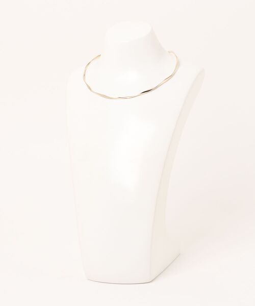 PUAL CE CIN(ピュアルセシン)の「ツイストメタルチョーカー(チョーカー・レディース・シルバー/ゴールド・FREE)」の12枚目の写真