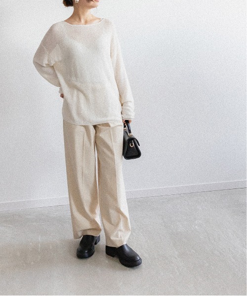 RANDA（ランダ）の「サステナブル スライドシューズ（その他シューズ・レディース・ブラック/ブルー・LL/S/M/L）」の14枚目の写真