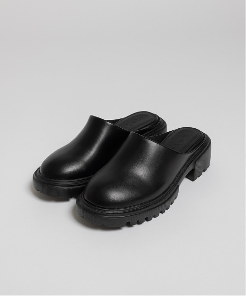 RANDA（ランダ）の「サステナブル スライドシューズ（その他シューズ・レディース・ブラック/ブルー・LL/S/M/L）」の3枚目の写真