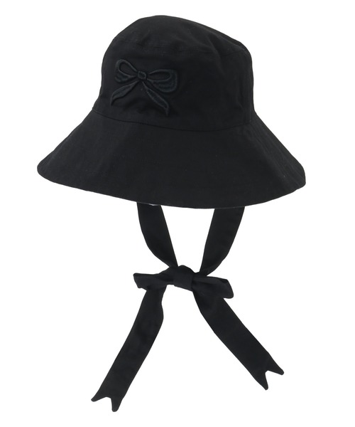 Candy Stripper（キャンディストリッパー）の「RIBBON BUCKET ハット（ハット・レディース・ブラック/アイボリー・FREE）」の17枚目の写真