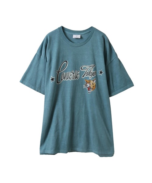 PIGMENT DYE JAGUAR LOGO TEE（Tシャツ/カットソー）｜CONVERSE