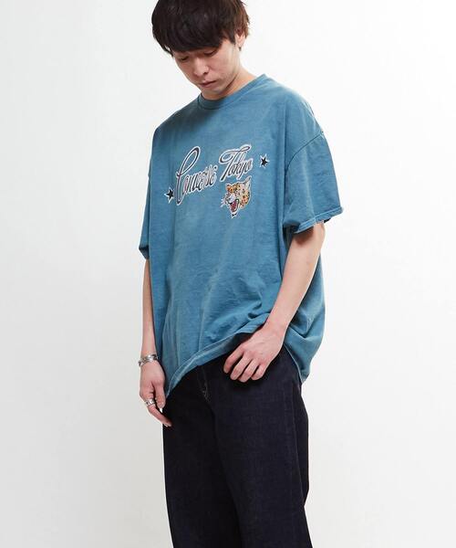 PIGMENT DYE JAGUAR LOGO TEE（Tシャツ/カットソー）｜CONVERSE