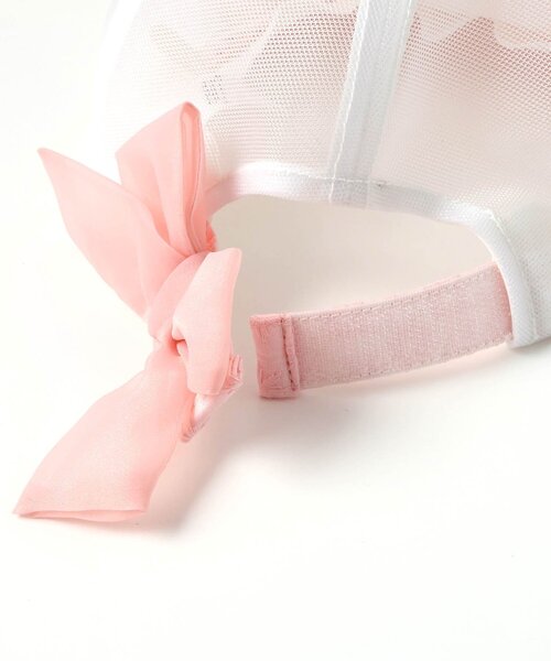 apres les cours(アプレレクール)の「【接触冷感】ガールズメッシュキャップ(キャップ・キッズ・ピンク/インディゴブルー/アイボリー・50/54/58)」の10枚目の写真