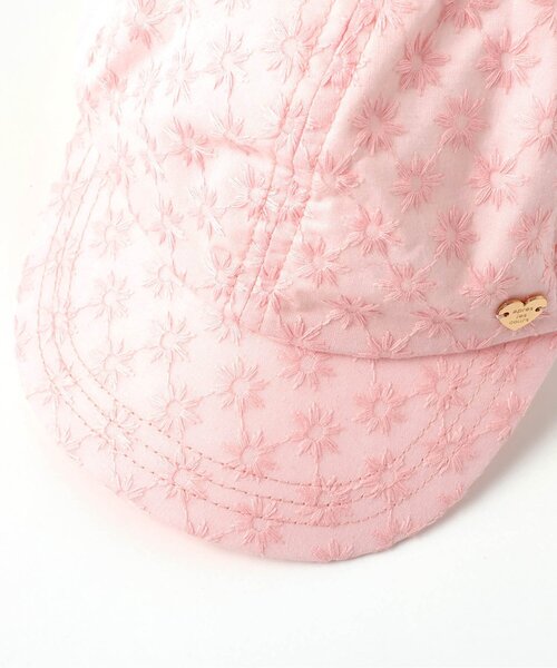 apres les cours(アプレレクール)の「【接触冷感】ガールズメッシュキャップ(キャップ・キッズ・ピンク/インディゴブルー/アイボリー・50/54/58)」の13枚目の写真
