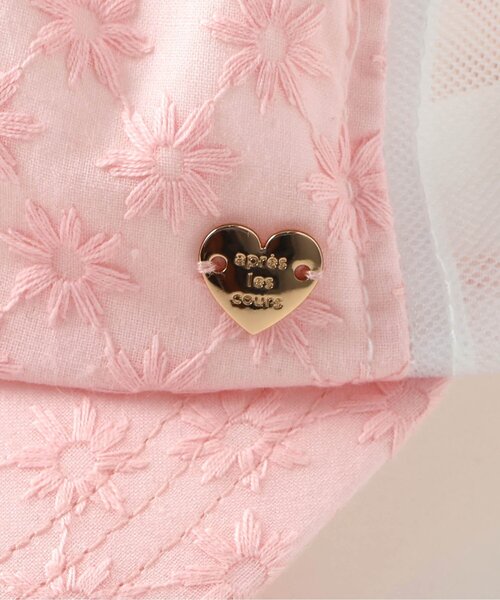 apres les cours(アプレレクール)の「【接触冷感】ガールズメッシュキャップ(キャップ・キッズ・ピンク/インディゴブルー/アイボリー・50/54/58)」の14枚目の写真