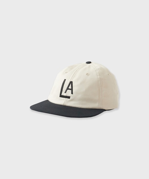 Cooperstown Ball Cap(クーパーズタウンボールキャップ)の「COOPERS TOWN BALL CAP/クーパーズタウンボールキャップ LA LOGO CAP キャップ(キャップ・メンズ・ブラック/ネイビー/レッド/ベージュ系・FREE)」の3枚目の写真