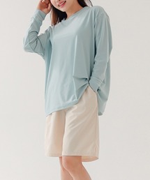 COCOMOMO（ココモモ）の「ラッシュガード セット 水着 4点セット 長袖 タンキニ ハーフパンツ セットアップ（水着）」