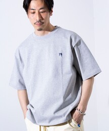 GLOSTER | 【GLOSTER/グロスター】BOY BACK FANCY 裏地配色 ショートスリーブTシャツ(Tシャツ/カットソー)