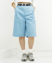 Beno（ビーノ）の「コットンツイルバギーショーツ ワイドショートパンツ バミューダ短パン（その他パンツ）」