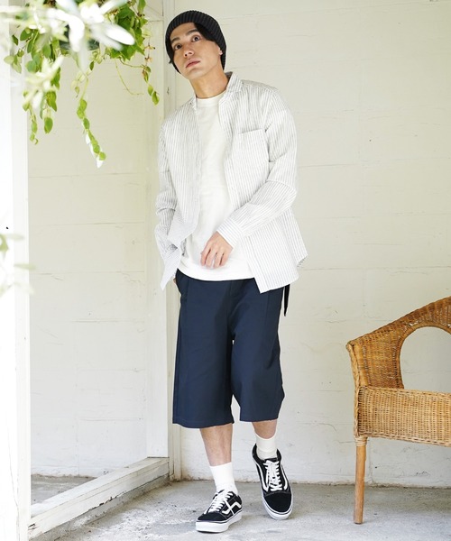 ■PATOU■ハイライズコットンギャバジンバミューダショーツ セール】コットンツイルバギーショーツ ワイドショートパンツ