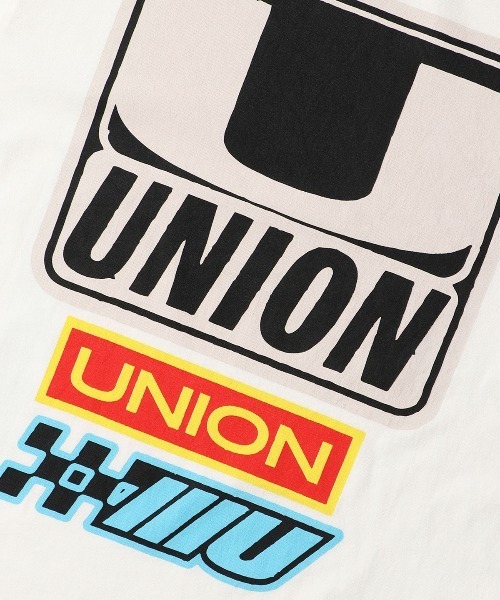 UNION（UNION TOKYO）（ユニオン）の「UNION TOKYO DECAL L/S TEE ユニオントーキョー ロングスリーブTシャツ ロンT（Tシャツ/カットソー・メンズ・ホワイト/イエロー系その他・MEDIUM/XX-LARGE/SMALL/LARGE/X-LARGE）」の3枚目の写真