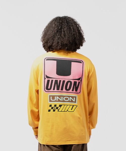 UNION（UNION TOKYO）（ユニオン）の「UNION TOKYO DECAL L/S TEE ユニオントーキョー ロングスリーブTシャツ ロンT（Tシャツ/カットソー・メンズ・ホワイト/イエロー系その他・MEDIUM/XX-LARGE/SMALL/LARGE/X-LARGE）」の9枚目の写真