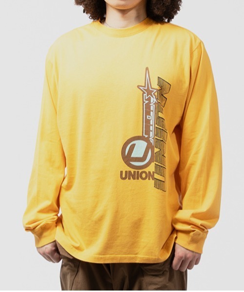 UNION（UNION TOKYO）（ユニオン）の「UNION TOKYO DECAL L/S TEE ユニオントーキョー ロングスリーブTシャツ ロンT（Tシャツ/カットソー・メンズ・ホワイト/イエロー系その他・MEDIUM/XX-LARGE/SMALL/LARGE/X-LARGE）」の13枚目の写真