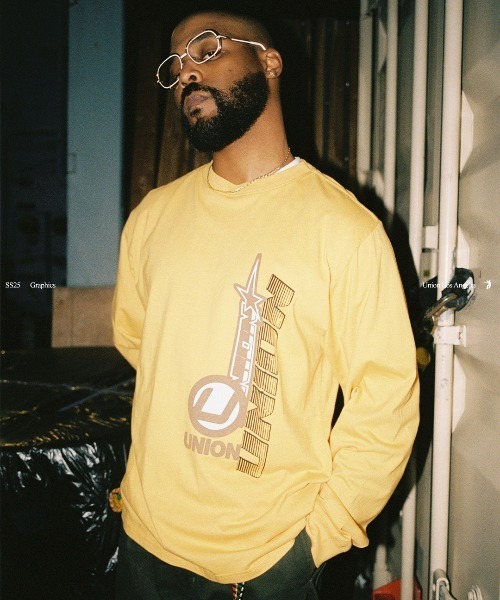 UNION（UNION TOKYO）（ユニオン）の「UNION TOKYO DECAL L/S TEE ユニオントーキョー ロングスリーブTシャツ ロンT（Tシャツ/カットソー・メンズ・ホワイト/イエロー系その他・MEDIUM/XX-LARGE/SMALL/LARGE/X-LARGE）」の20枚目の写真