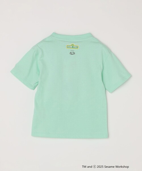 SHIPS any（シップス エニィ）の「FRUIT OF THE LOOM: SESAME STREET プリント Tシャツ<KIDS>（Tシャツ/カットソー・キッズ・ダークグレー/ホワイト/ライトグレー/ライトグリーン・110/150/130）」の13枚目の写真