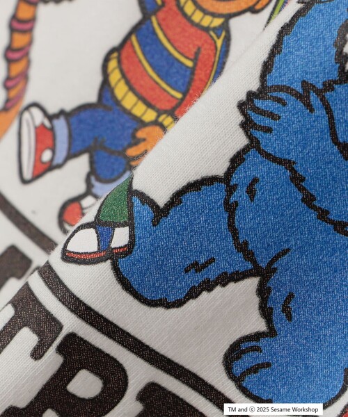 SHIPS any（シップス エニィ）の「FRUIT OF THE LOOM: SESAME STREET プリント Tシャツ<KIDS>（Tシャツ/カットソー・キッズ・ダークグレー/ホワイト/ライトグレー/ライトグリーン・110/150/130）」の19枚目の写真