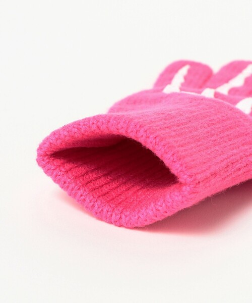 BEAMS BOY（ビームスボーイ）の「【別注】INFIELDER DESIGN / BONE GLOVE（手袋・レディース・ブルー/ピンク・ONE SIZE）」の4枚目の写真