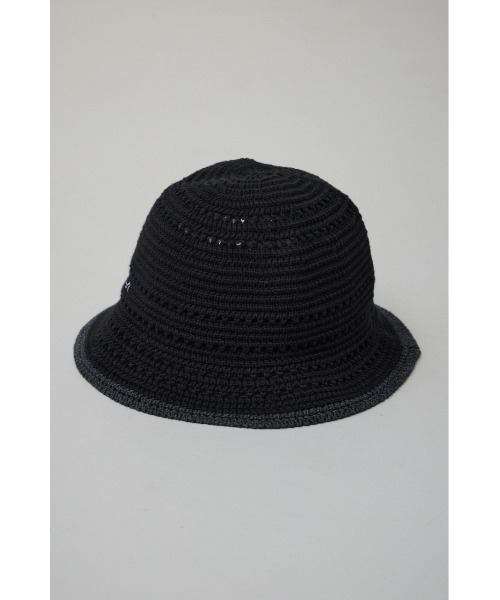 AZUL by moussy（アズールバイマウジー）の「RVCA MINI RVCA CROSHET HAT（ハット・メンズ・ブラック/ベージュ・FREE）」の8枚目の写真