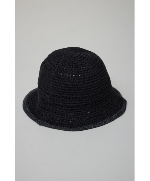 AZUL by moussy（アズールバイマウジー）の「RVCA MINI RVCA CROSHET HAT（ハット・メンズ・ブラック/ベージュ・FREE）」の9枚目の写真