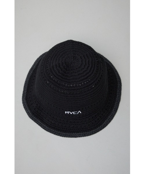 AZUL by moussy（アズールバイマウジー）の「RVCA MINI RVCA CROSHET HAT（ハット・メンズ・ブラック/ベージュ・FREE）」の11枚目の写真