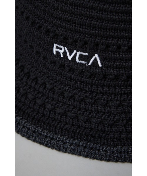 AZUL by moussy（アズールバイマウジー）の「RVCA MINI RVCA CROSHET HAT（ハット・メンズ・ブラック/ベージュ・FREE）」の12枚目の写真